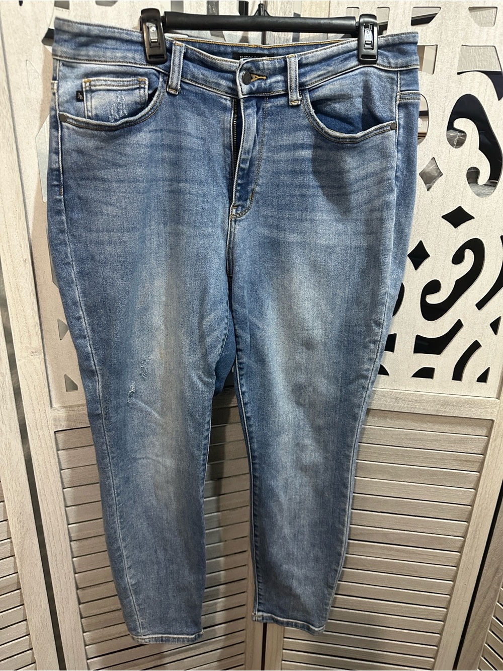 Judy Blue Straight Leg Jeans - Light Blue Wash size 16W